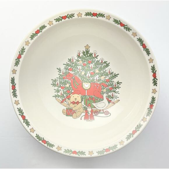 10 Strawberry Street “O’ Christmas Tree” 3-Piece Dinnerware Serving Hostess Set - Picture 4 of 9